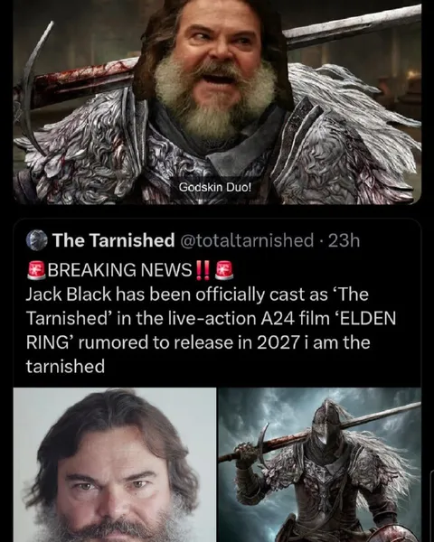 Jack Black as The Tarnished