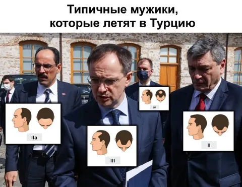 Типичные мужики в Турцию
