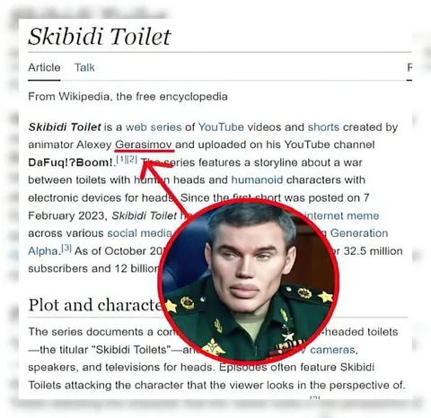 Создатель Skibidi Toilet