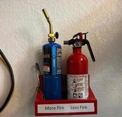 More Fire Less Fire