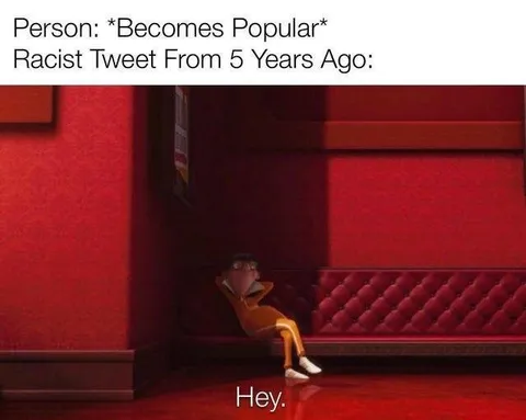 Popular Person’s Old Racist Tweet