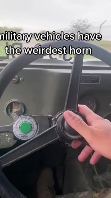 Military Vehicle Weird Horn