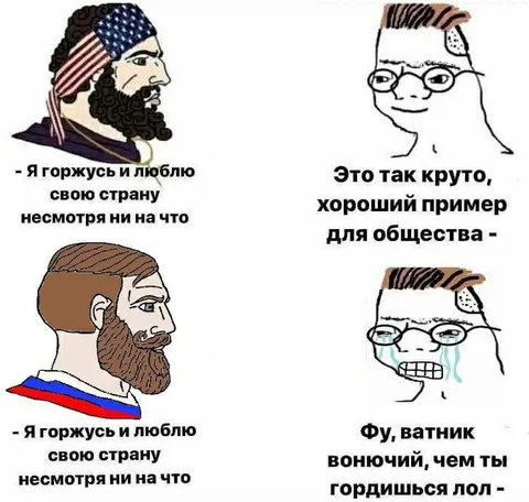 Горжусь своей страной несмотря ни на что