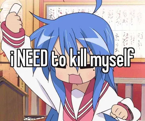 I Need to Kill Myself Anime Reaction