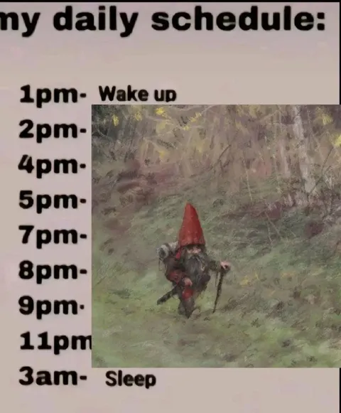 My Daily Schedule Gnome
