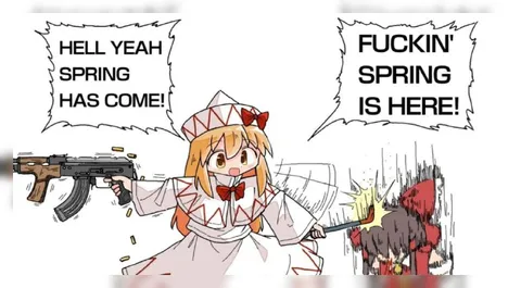 Spring Has Come With Guns