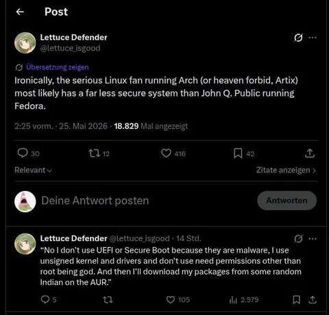 Serious Linux Fan Security