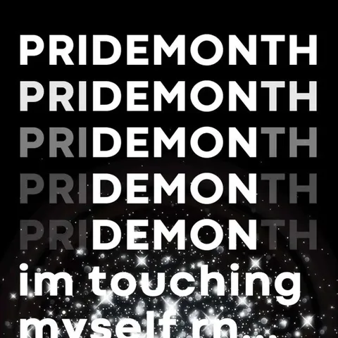Pride Month Self-Touching Joke