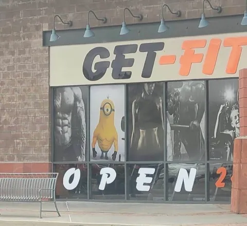 Minion Fitness Store Sign
