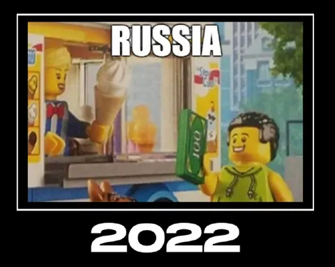 RUSSIA 2022 LEGO ice cream