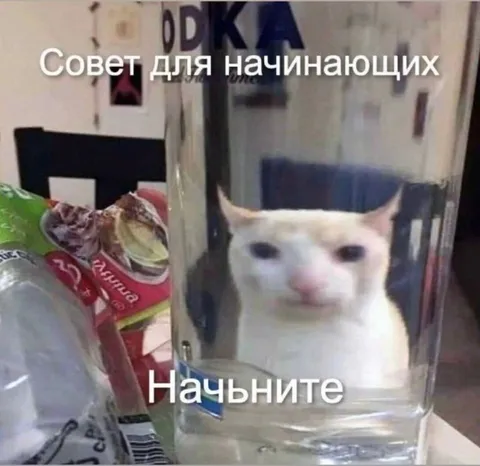 Совет для начинающих: начните