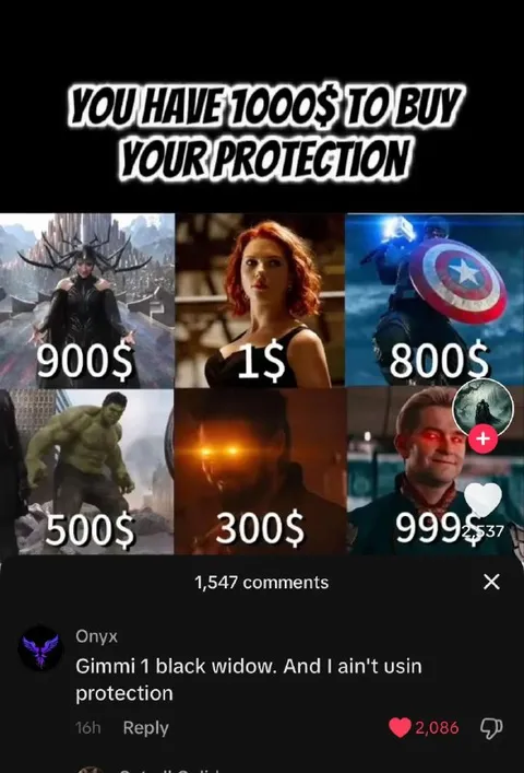 You Have 1000$ Protection Choices