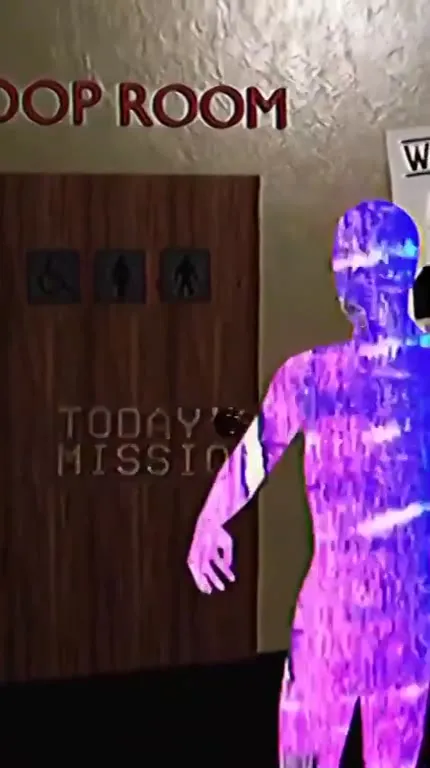 Stand in Front of a Bathroom