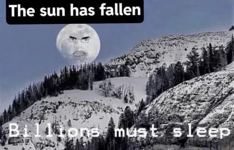 The Sun Has Fallen