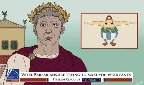 Woke Barbarians Want Pants