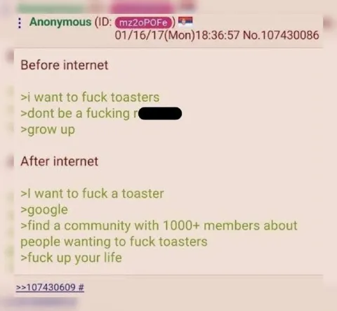 Before and After the Internet