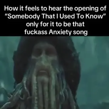 When the Anxiety Song Starts