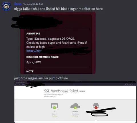 Insulin Pump SSL Handshake Failed