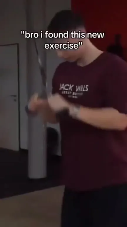Bro Found a New Exercise