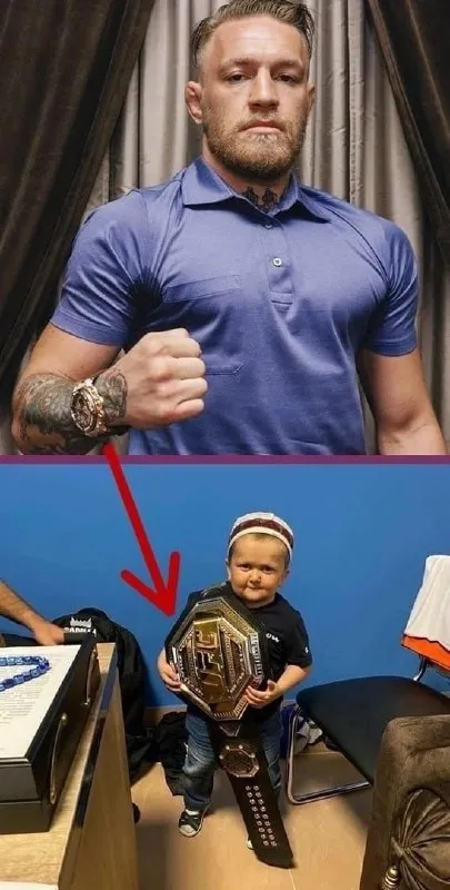 Макгрегор и маленький чемпион
