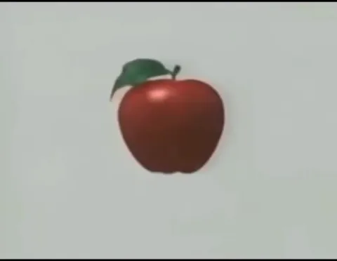 Яблоко превращается в Bad Apple