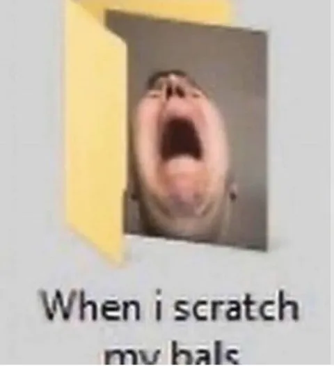 When I Scratch My Balls