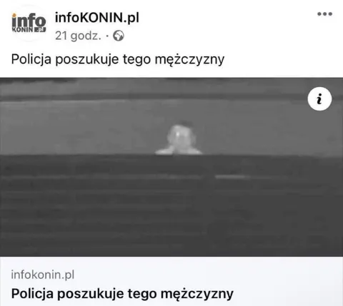 Policja poszukuje tego mężczyzny