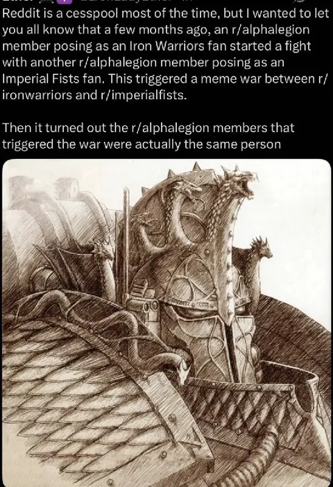 Alpha Legion Starts a Meme War