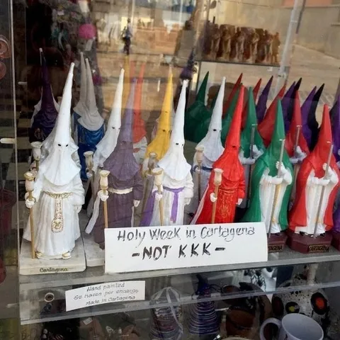 Holy Week in Cartagena Not KKK