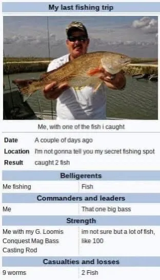 My Last Fishing Trip