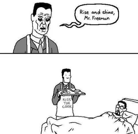 Rise and Shine, Mr. Freeman