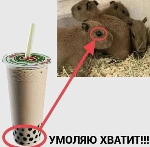 Умоляю, хватит тапиоки