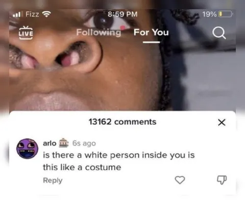White Person Inside You