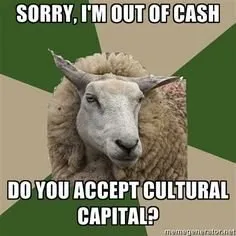 Sheep Offers Cultural Capital