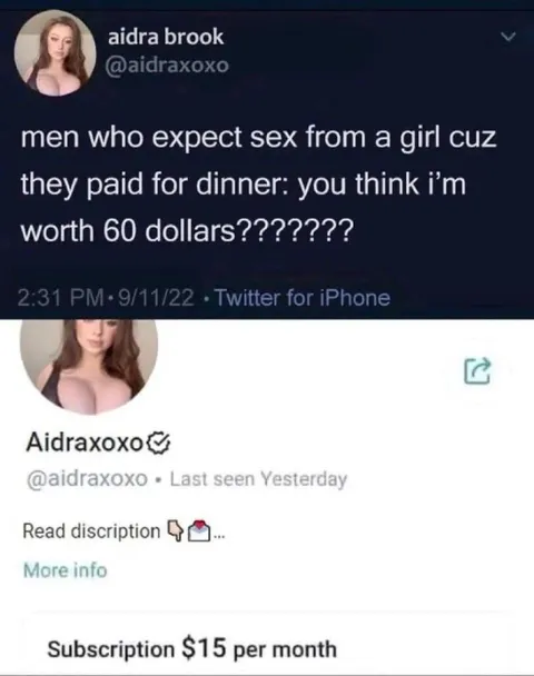 Men Expecting Sex After Dinner