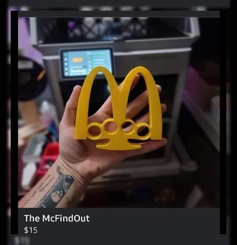 The McFindOut Brass Knuckles