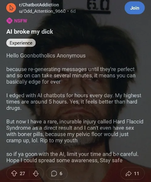 AI Broke My Dick
