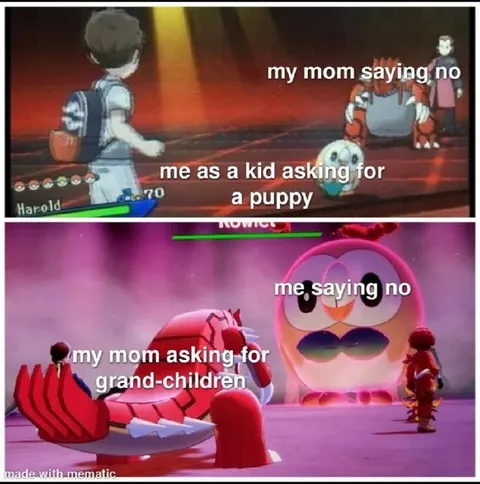 Mom Asking for Grandchildren