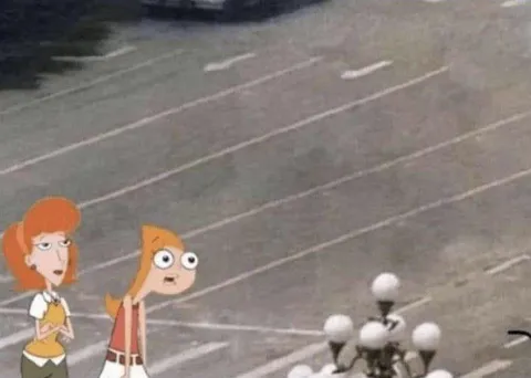 Финеас и Кэндис в недоумении
