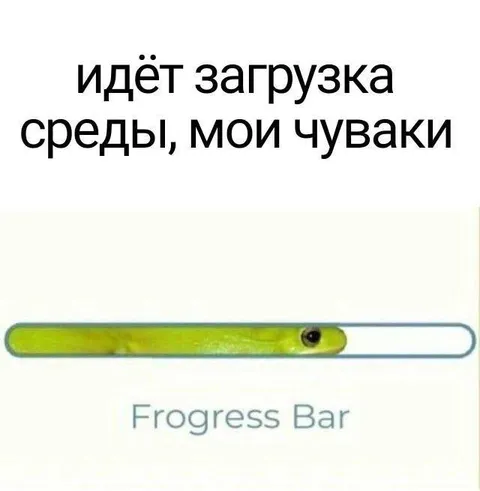 Идёт загрузка среды