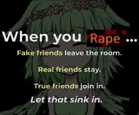 Real Friends Stay for Rape