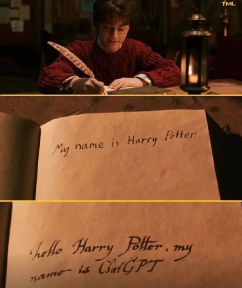 Harry Potter Meets ChatGPT