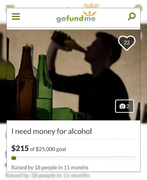 I Need Money for Alcohol