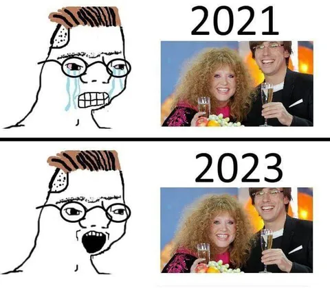 Пугачёва и Галкин в 2021 и 2023