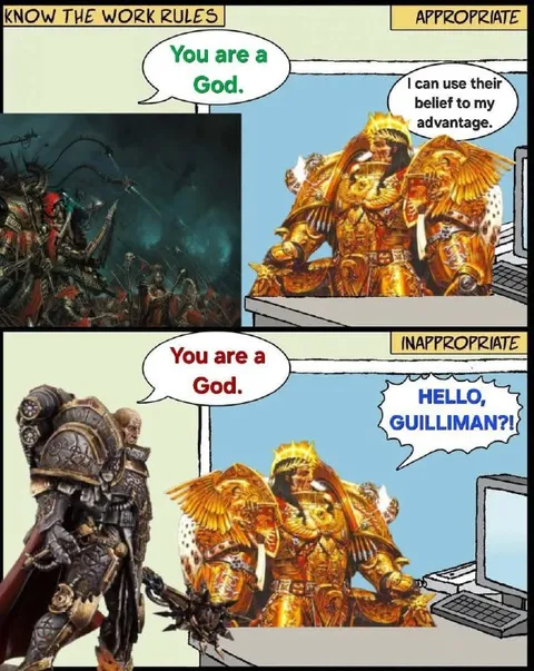Hello Guilliman at Work