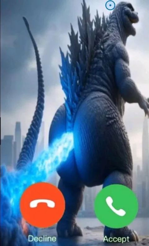 Godzilla Call Decline or Accept