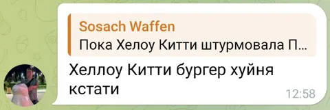 Хеллоу Китти и бургерная хуйня