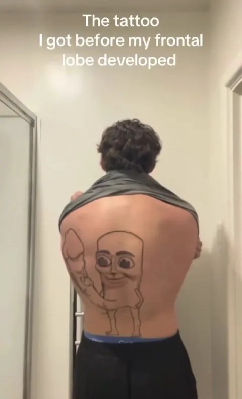 Frontal Lobe Tattoo Regret