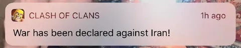 Clash of Clans Declares War