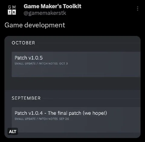 The Final Patch Wasn't Final
